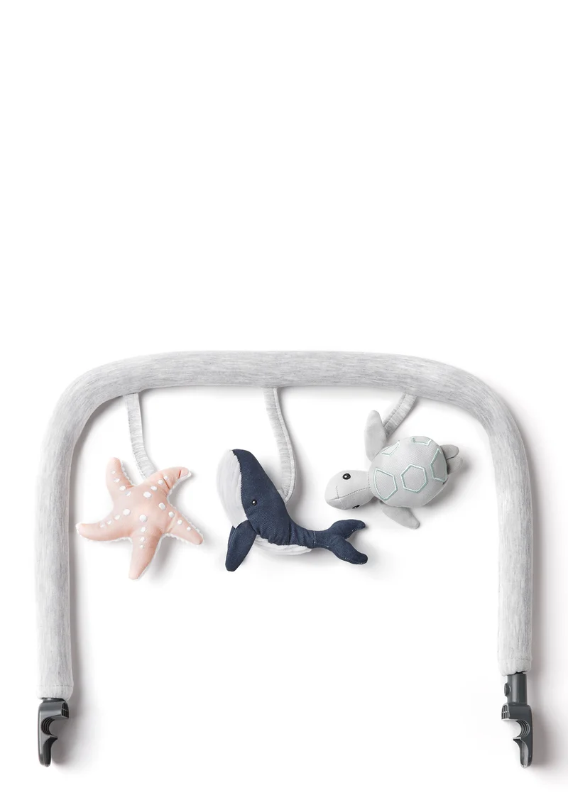 Spielbogen für Babywippe 'Evolve' Ocean Wonders Light Grey
