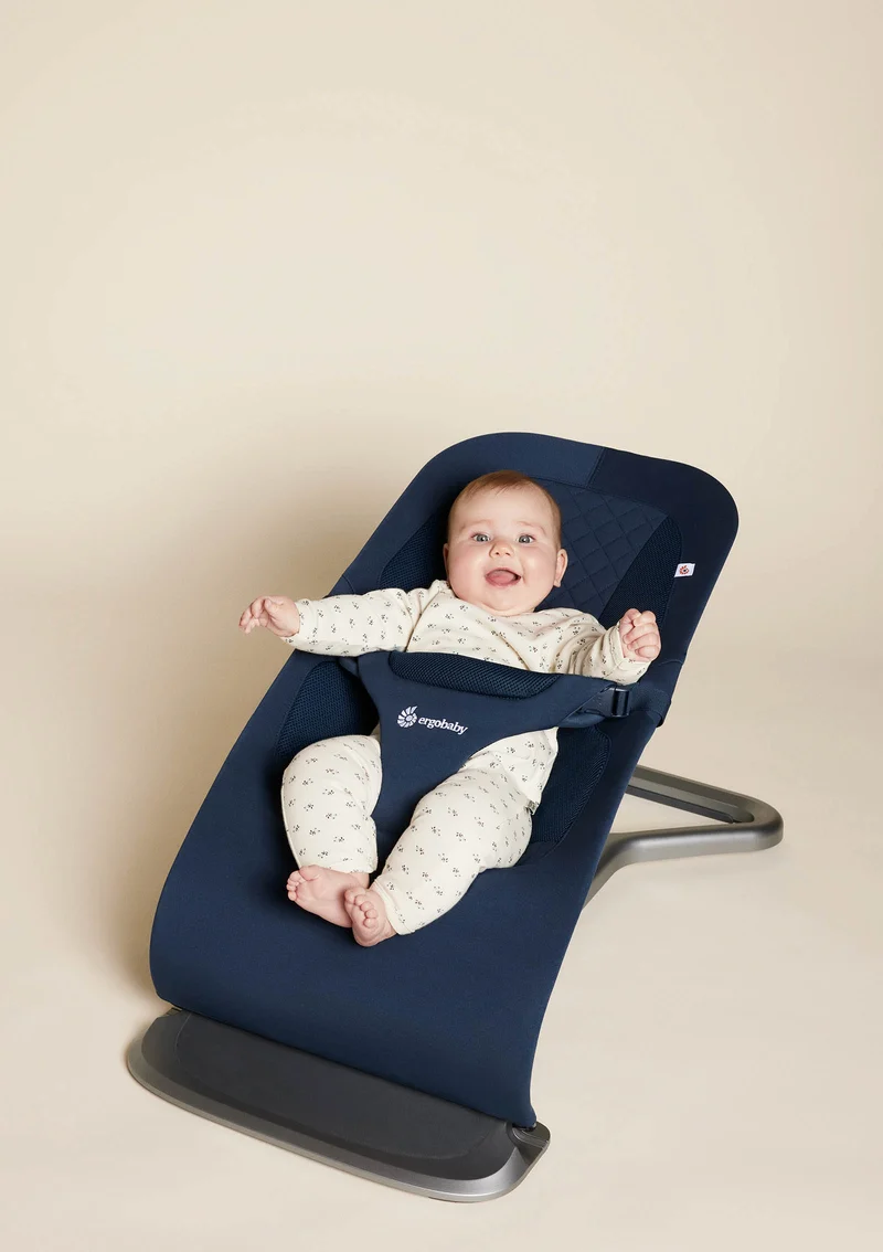 3-in-1 Babywippe 'Evolve' Knit midnight blue