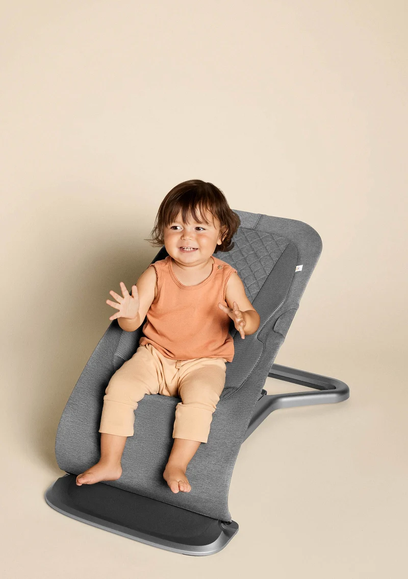 3-in-1 Babywippe 'Evolve' Knit charcoal grey