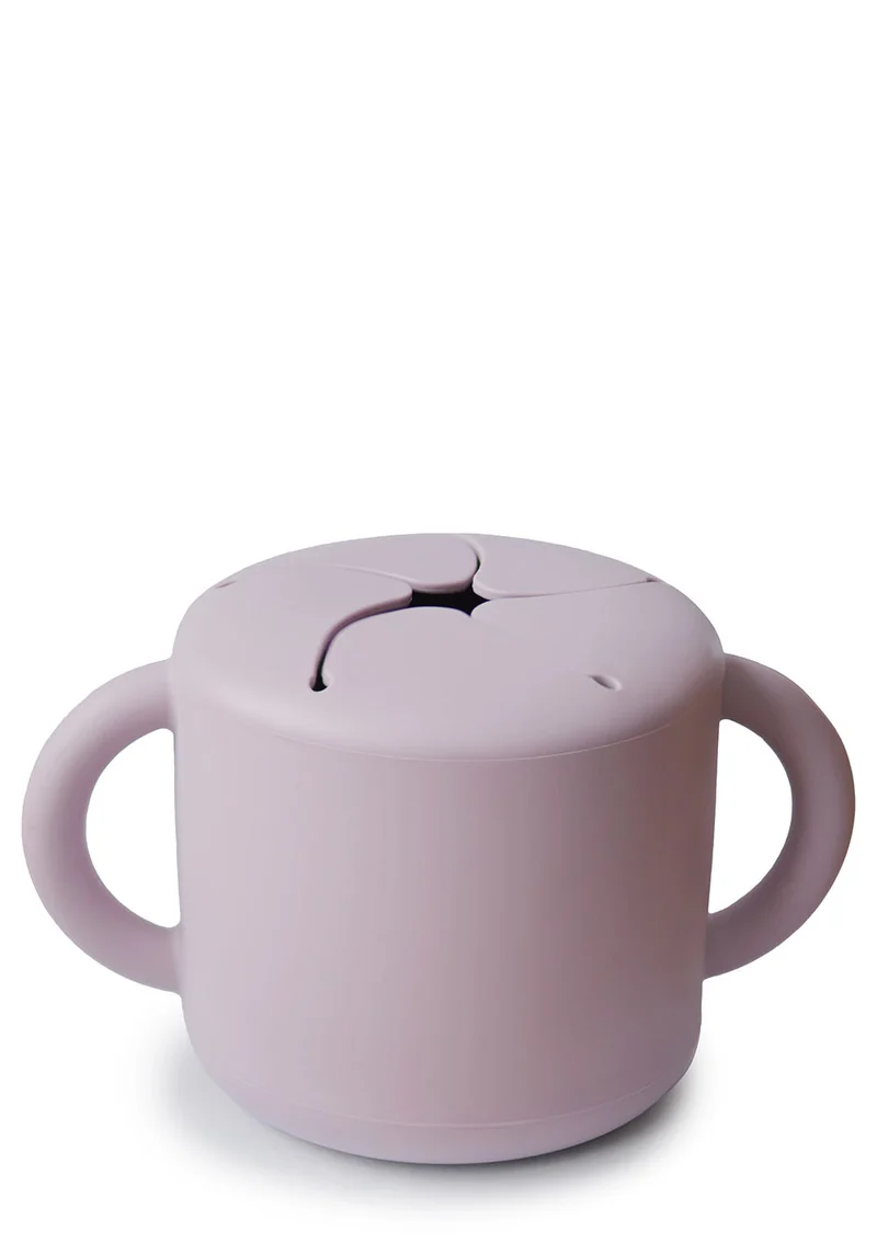Silikon Snackbecher Soft Lilac