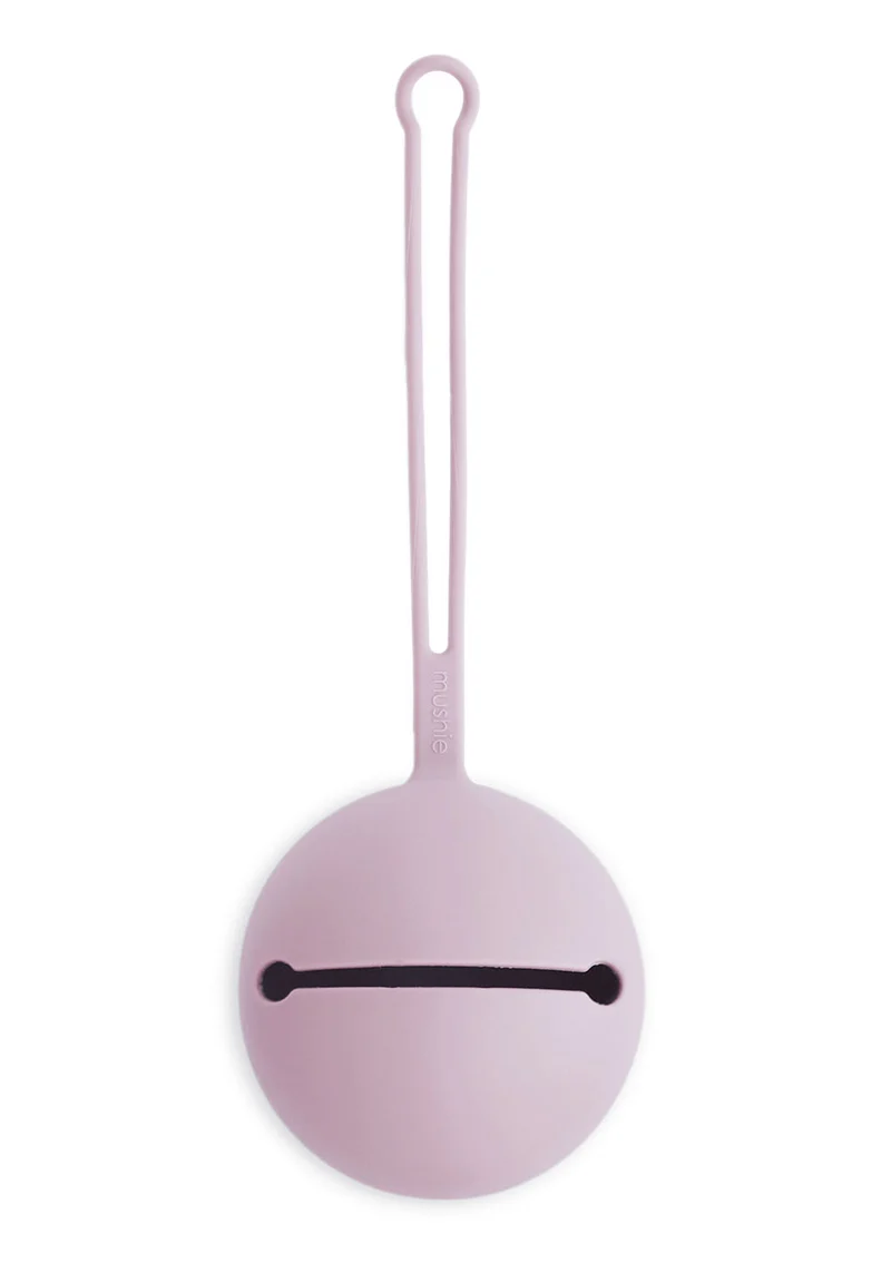 Silikon Schnuller Aufbewahrungsbox Soft Lilac