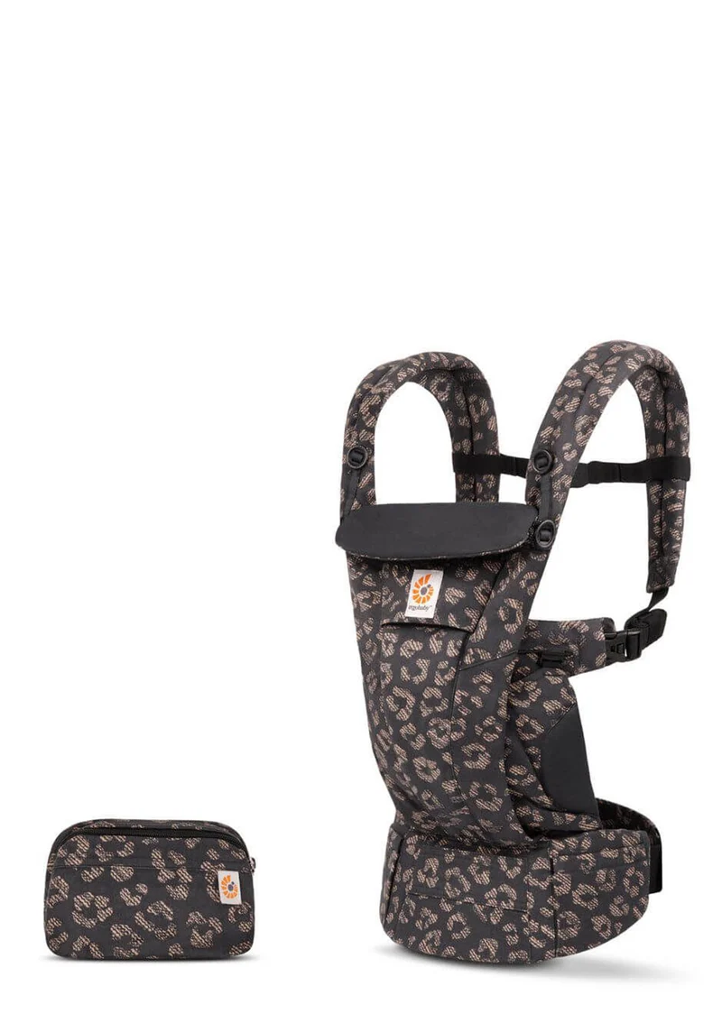 Babytrage 'Omni Dream' Black Leopard