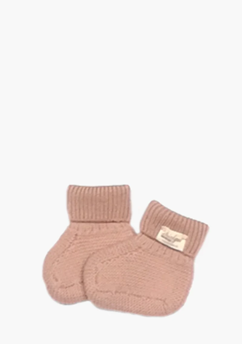 Merino Babyschühchen Puder