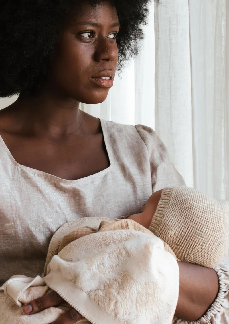 Merino Bonnet 'Dolly' Sand