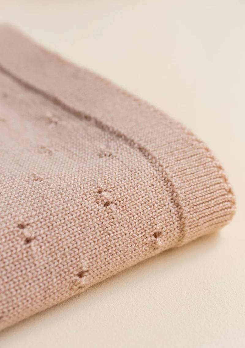 Merino Decke Bibi Apricot