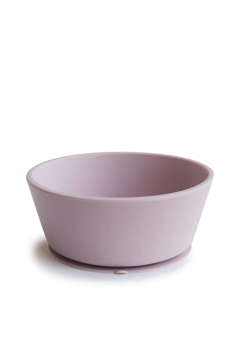 Silikon Schüssel mit Saugnapf Soft Lilac