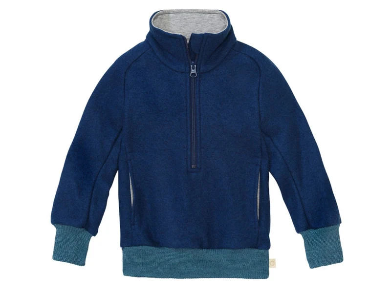Disana 100% Wolle Kinder Troyer marine 86/92