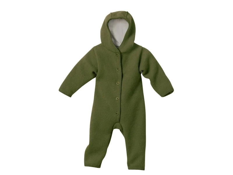 Disana Wolloverall Wollwalk-Overall oliv 74/80