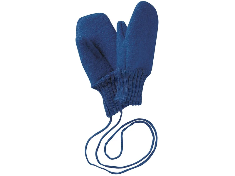 Disana 100% Wolle Walk-Handschuhe marine Gr. 3 - 2-4 Jahre