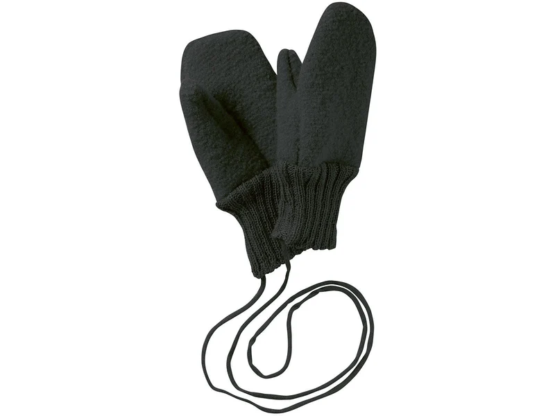 Disana Walk-Handschuhe Anthrazit 100% Wolle Gr. 2 - 13-24 Monate