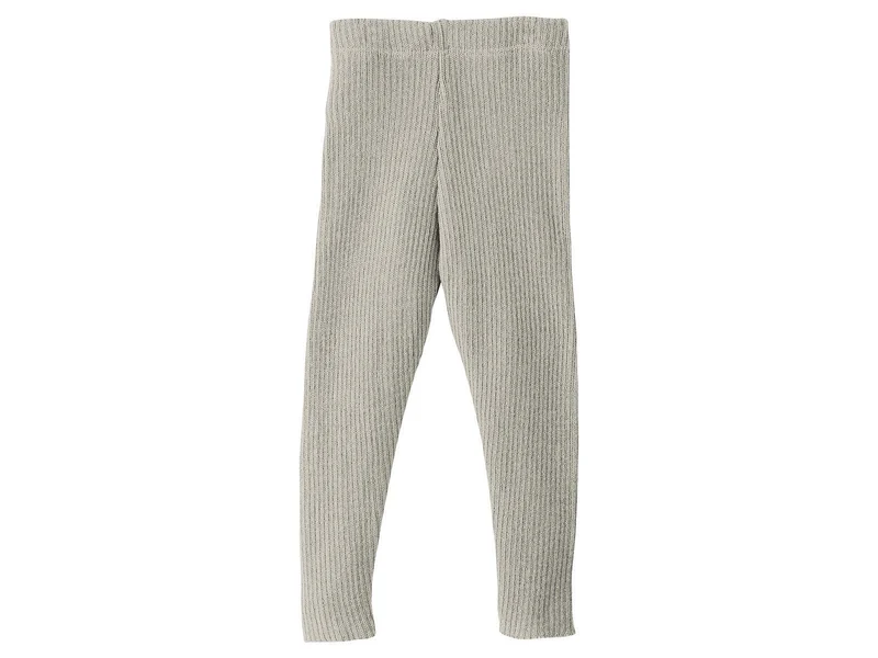 Disana 100% Wolle Woll-Leggings hellgrau 122/128
