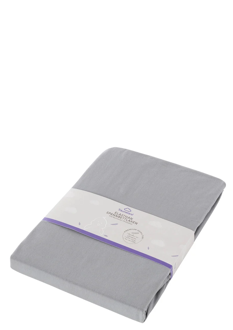 Spannbettlaken Asche für Oliver Furniture Mini+Junior