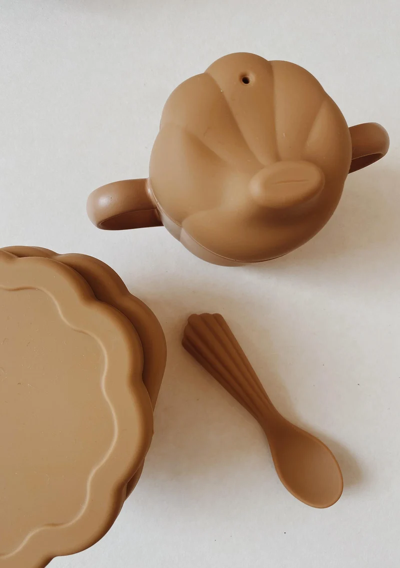 Silikon Muschel-Set Silikon Bark