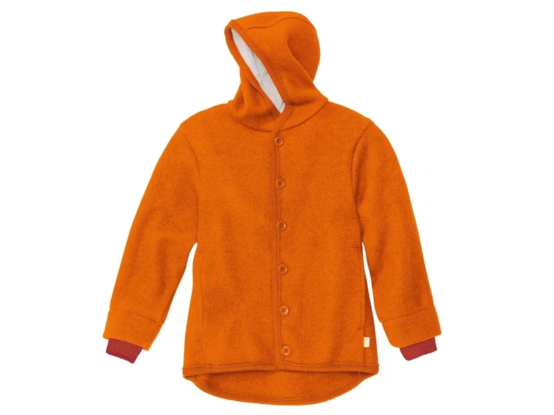 Disana Wollwalkjacke orange 98/104