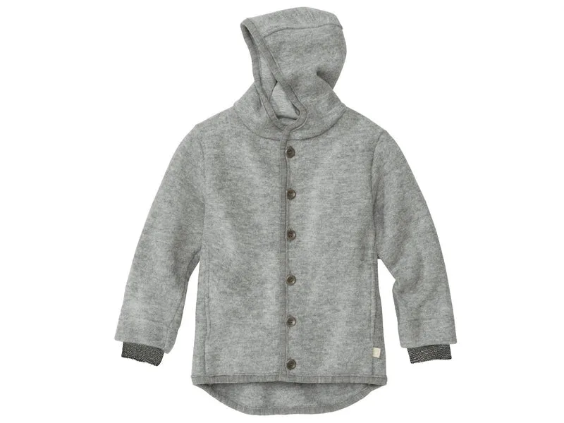 Disana Wollwalkjacke hellgrau 86/92