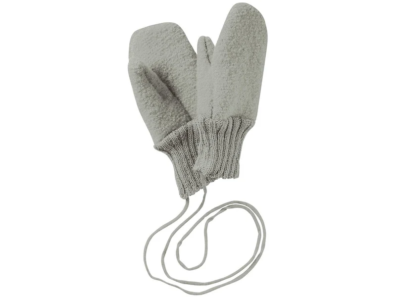 Disana 100% Wolle Walk-Handschuhe hellgrau Gr. 3 - 2-4 Jahre