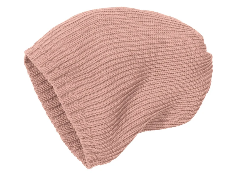 Disana 100% Wolle Strickmütze rosé 50-56 cm Kopfumfang