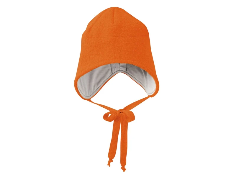 Disana 100% Wolle Wollwalk-Mütze orange Gr.2 (46-50 cm Kopfumfang)