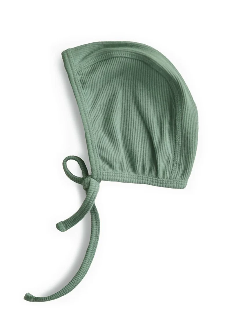 Baby Bonnet gerippt roman green