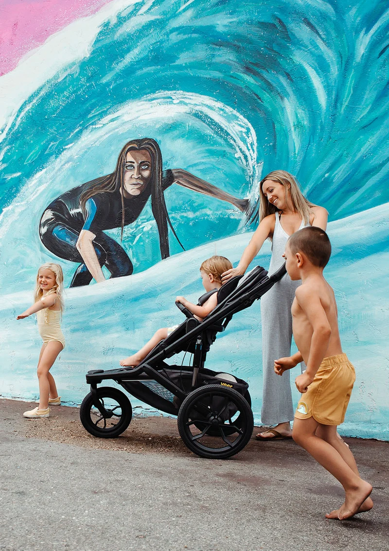 Switchback Kinderwagen Switch&Jog dunkelgrau / schwarz