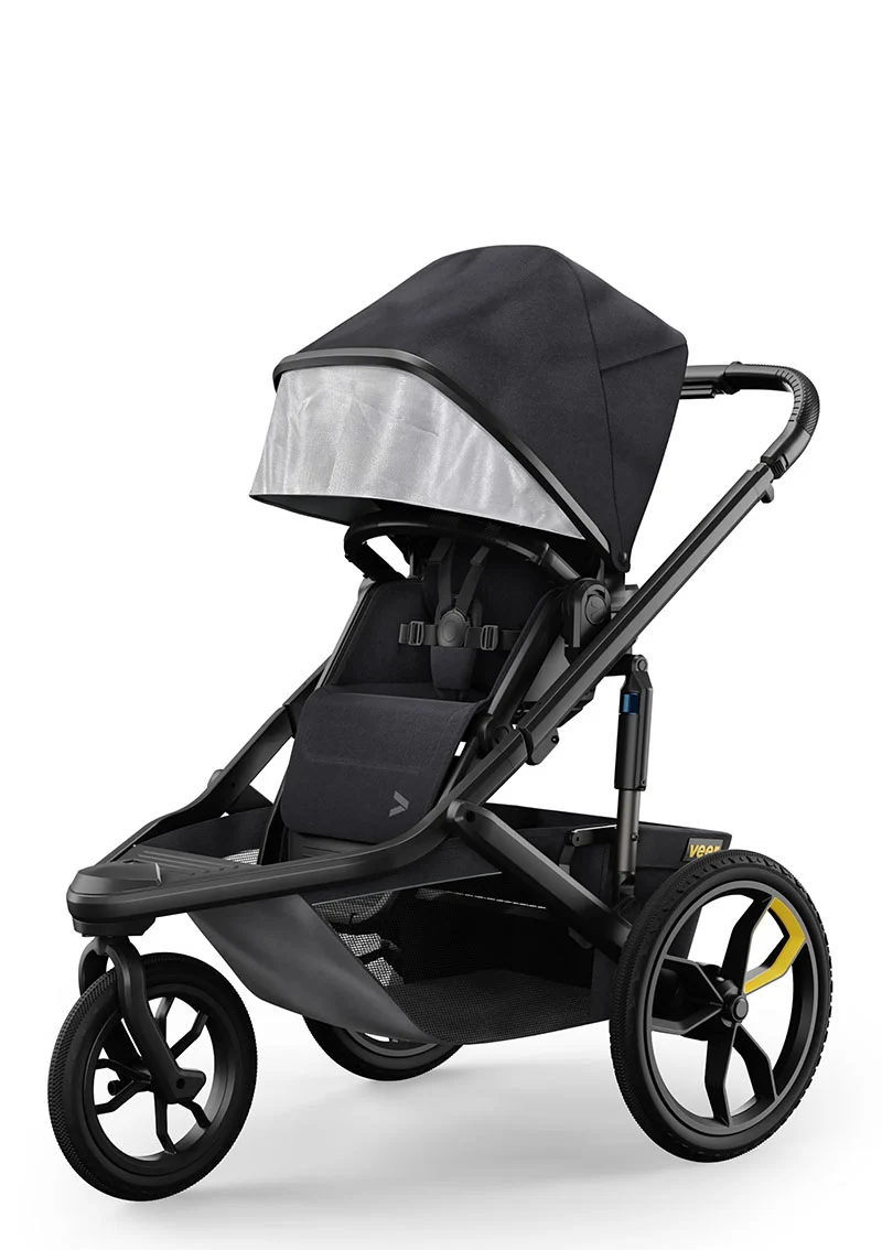 Switchback Kinderwagen Switch&Jog dunkelgrau / schwarz