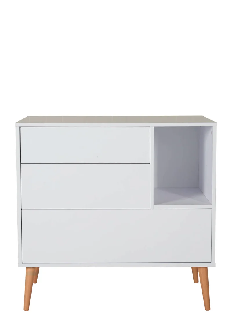 (Wickel-)Kommode 'Cocoon' Ice White