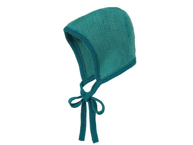 Disana 100% Wolle Strickmütze pacific-mint Gr.0 (ca. 36-40 cm, 0-3 Mon.)