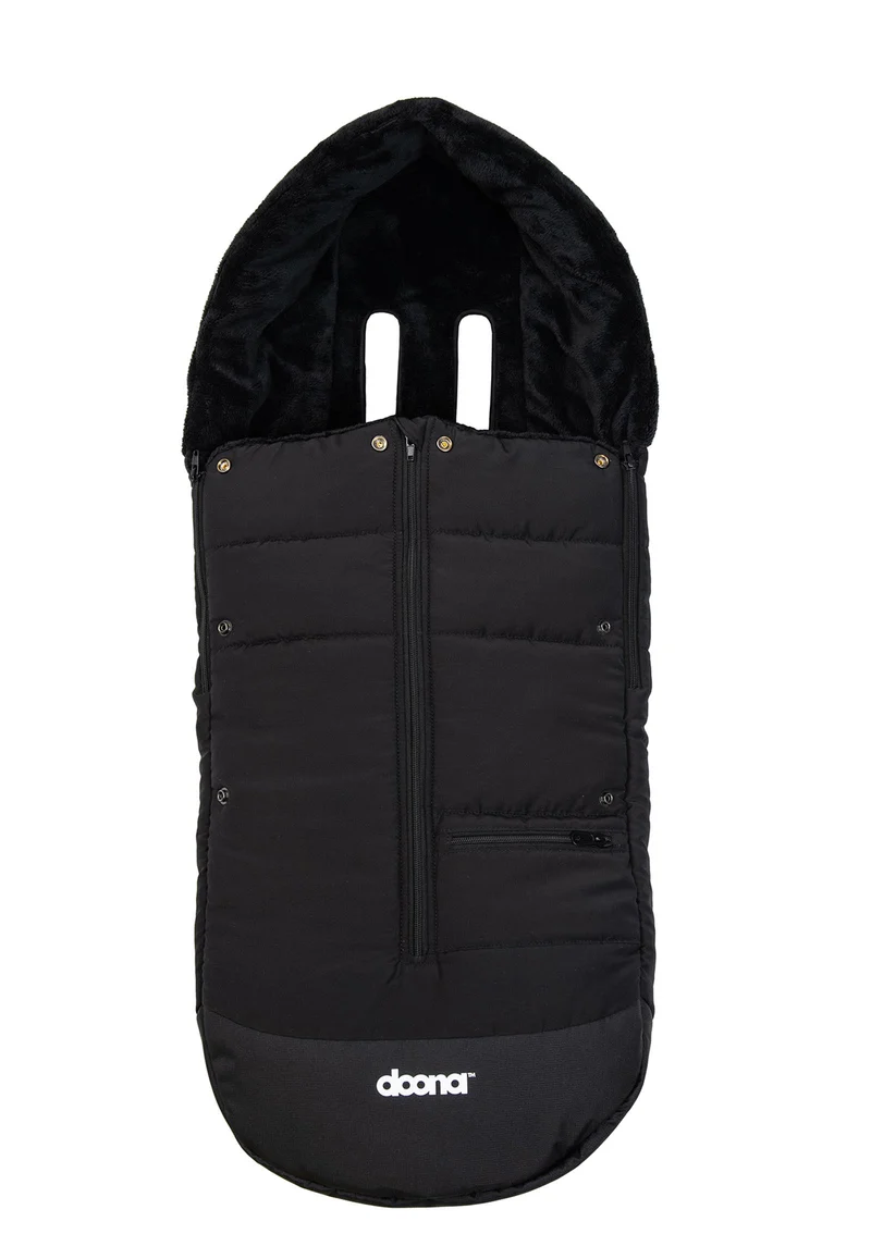 Fußsack schwarz