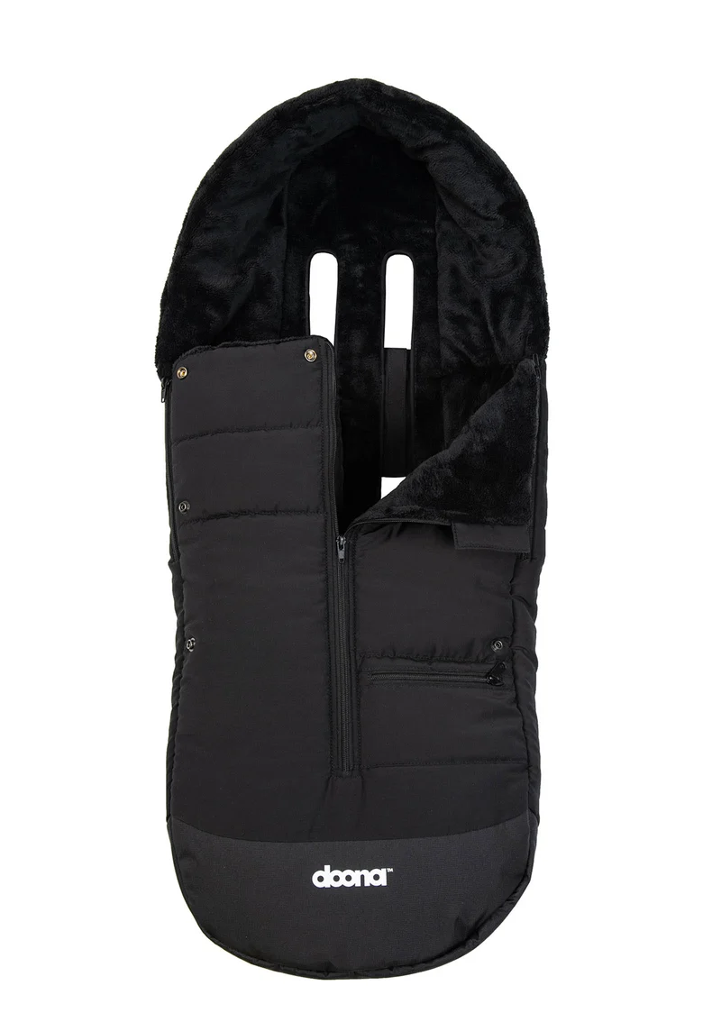 Fußsack schwarz