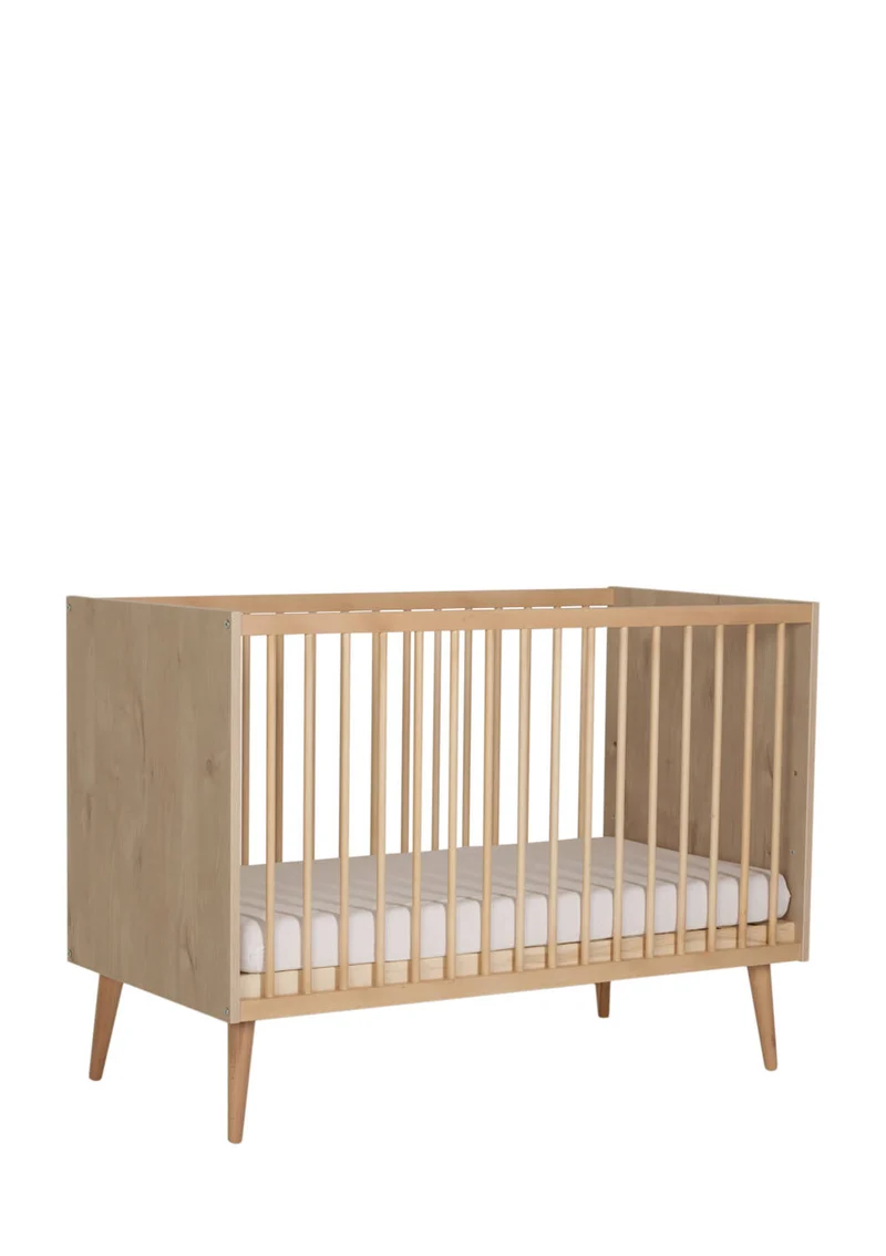 Babybett 'Cocoon' Natural Oak 120 x 60 cm