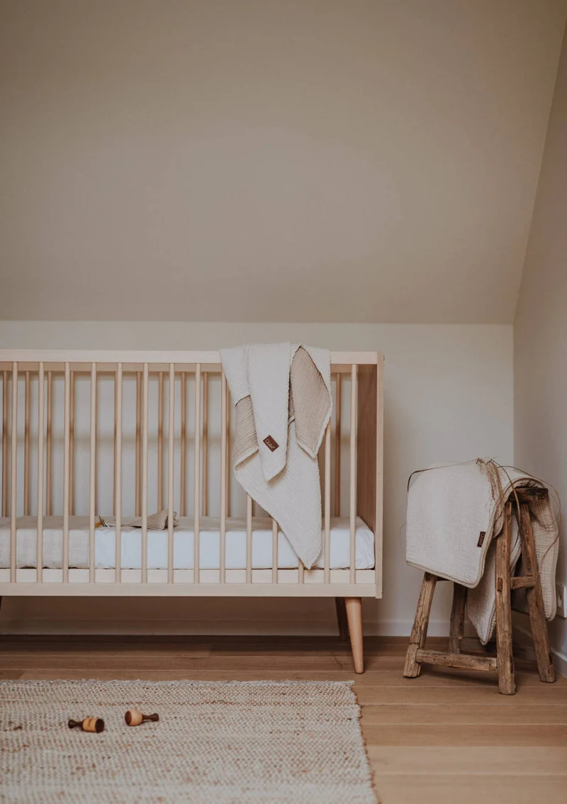 Babybett 'Cocoon' Natural Oak 120 x 60 cm