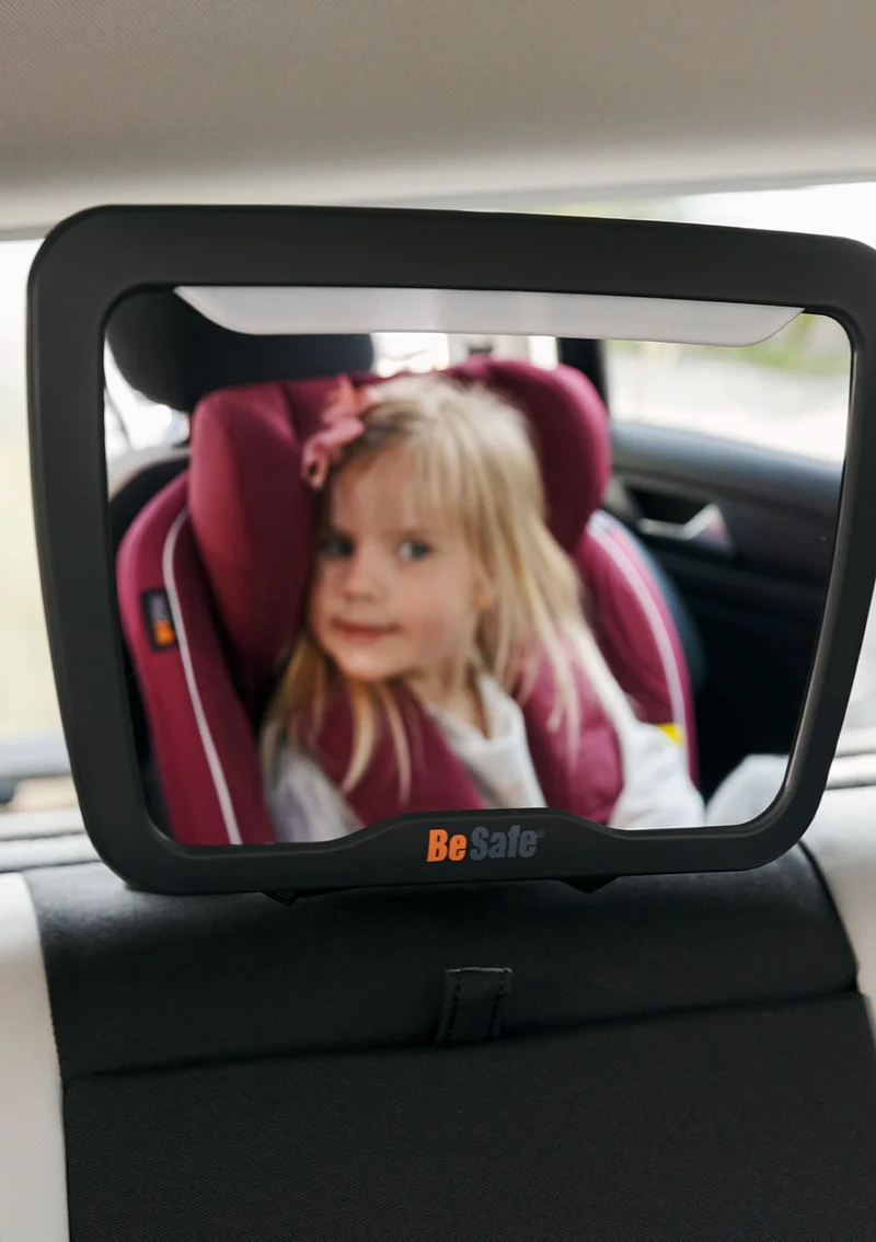 Babyspiegel fürs Auto 'XL2' mit LED-Licht