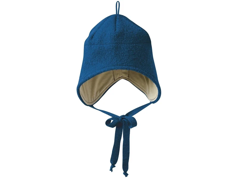 Disana 100% Wolle Walk-Mütze marine Gr.2 (46-50 cm Kopfumfang)