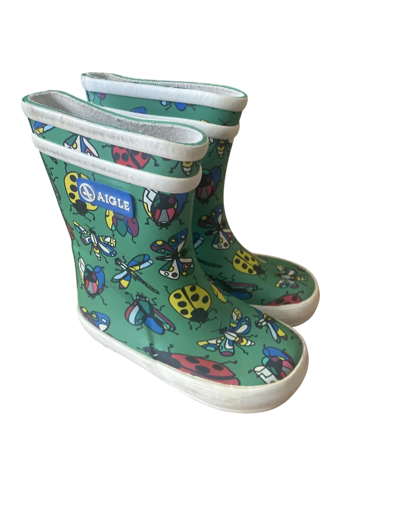 Aigle Gummistifel baby flac theme ins garden 23 Schuhgröße