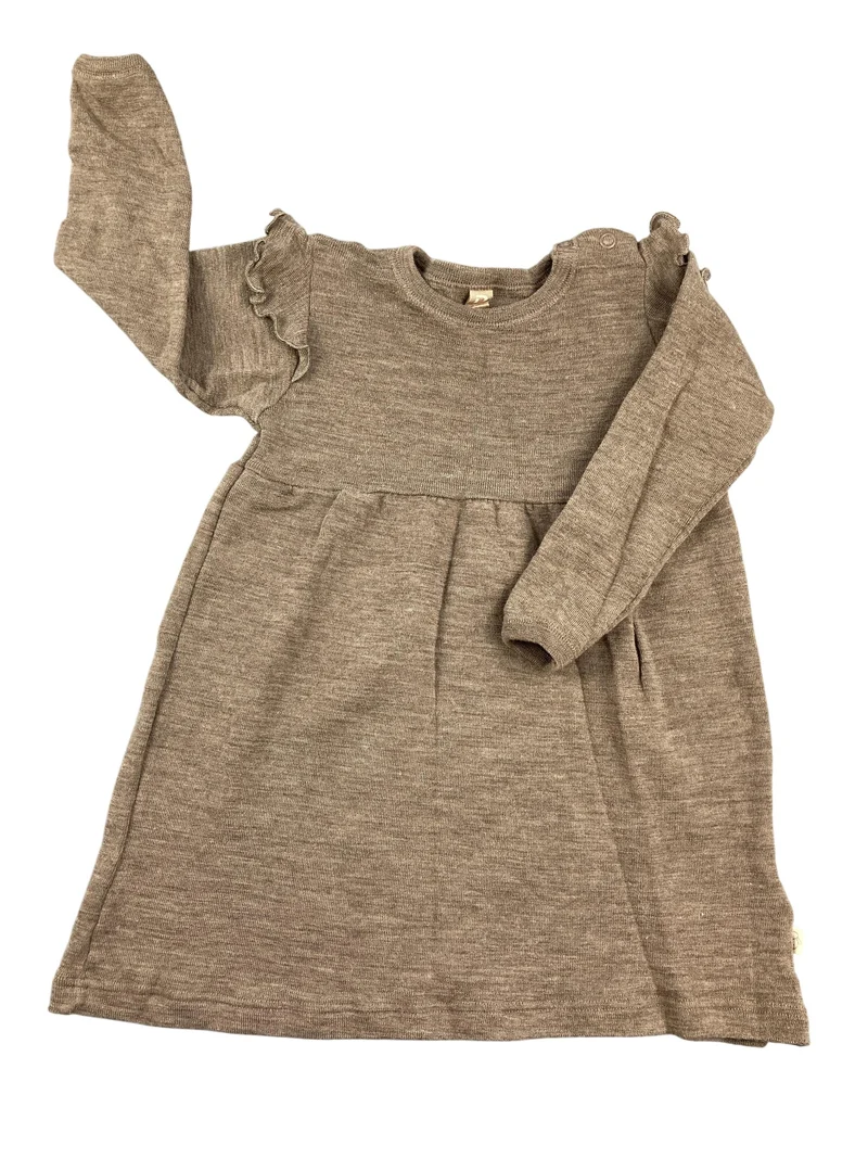 Dilling Langarm Kleid aus Wolle 86 | 18m