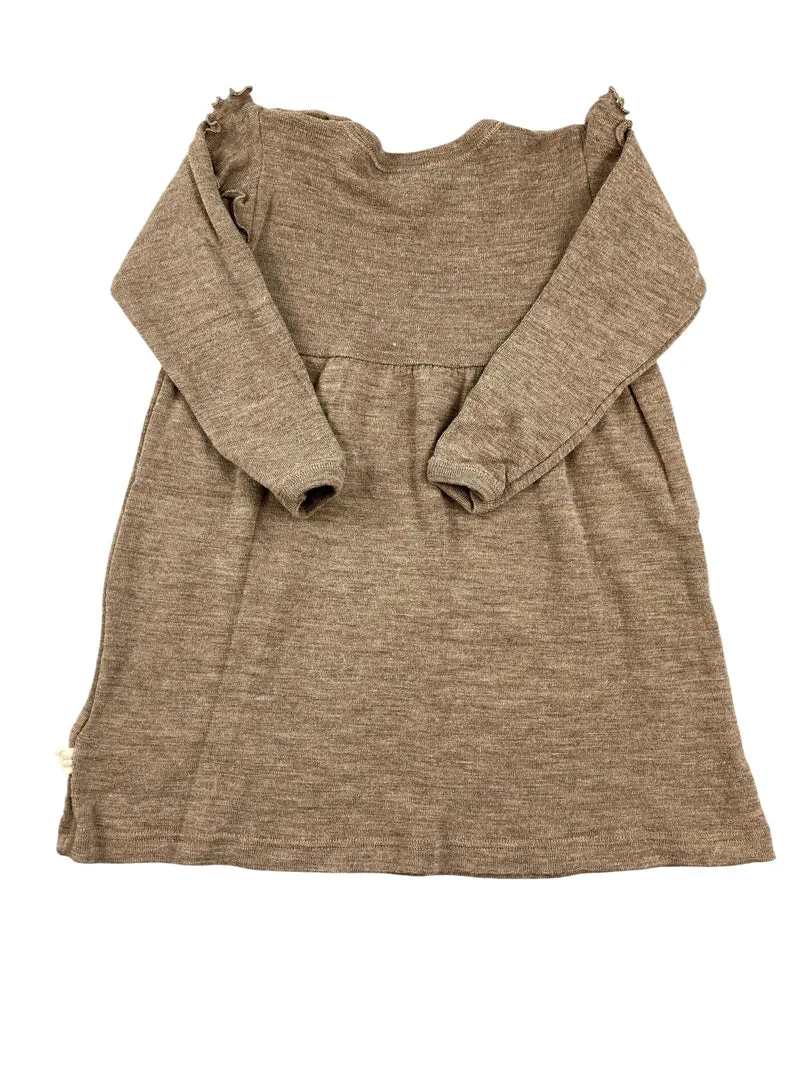 Dilling Langarm Kleid aus Wolle 86 | 18m