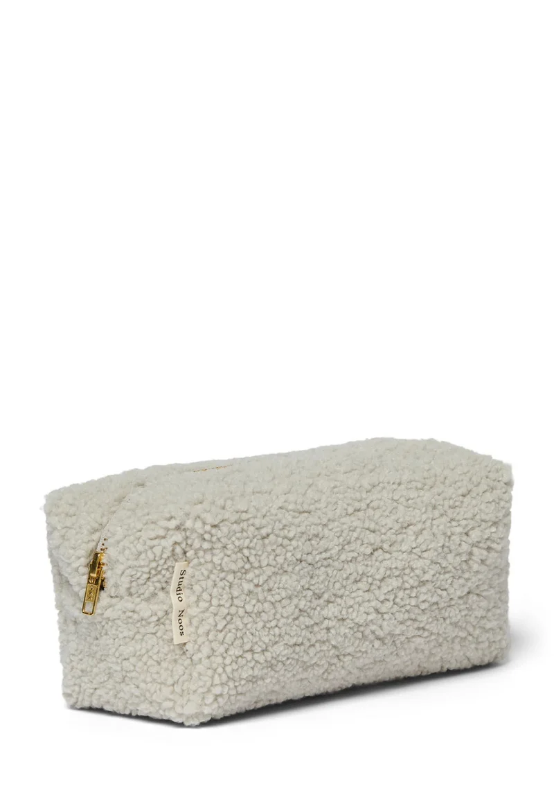 Kulturtasche 'Teddy Pouch' Light grey