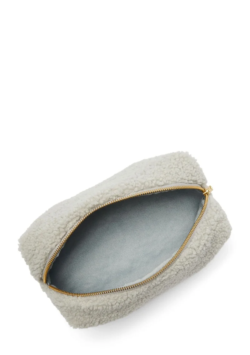 Kulturtasche 'Teddy Pouch' Light grey