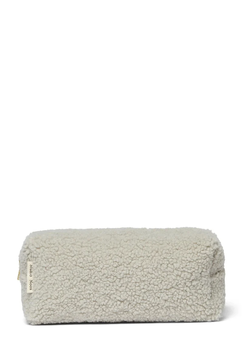 Kulturtasche 'Teddy Pouch' Light grey