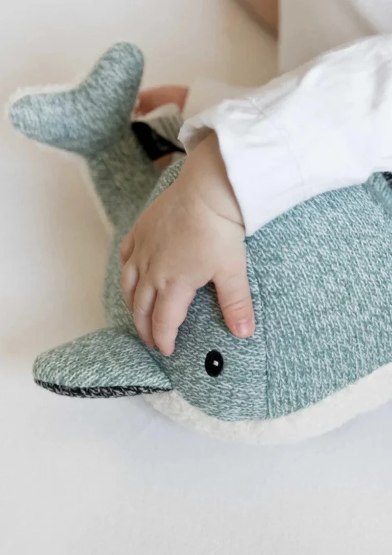 Kuscheltier mit Spieluhr 'Moby' Green
