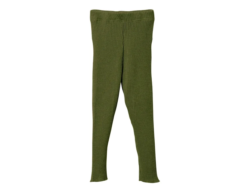 Disana 100% Wolle Woll-Leggings oliv 110/116