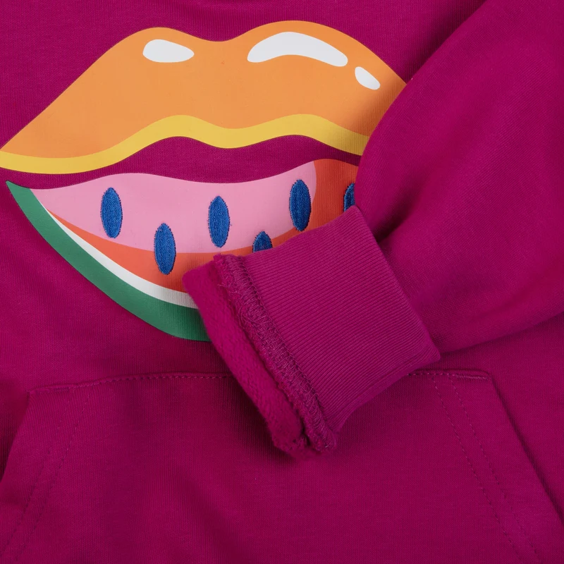 WHOSAID Kapuzenpullover Melon Lips 98-116