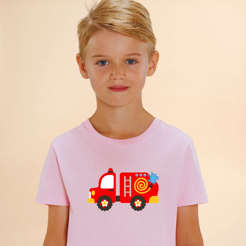 WHOSAID T-Shirt Bei der Feuerwehr 134-146