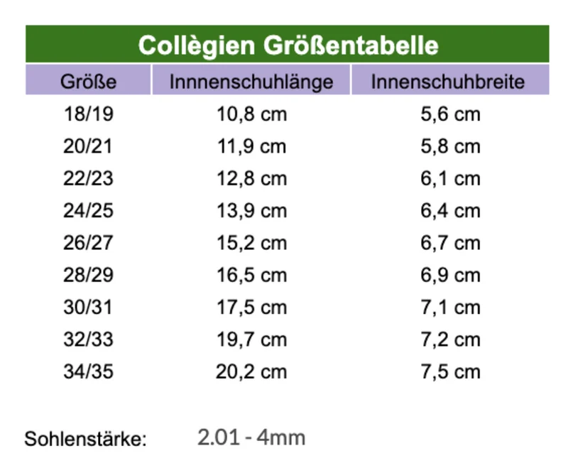 Collegien Hausschuhe 24/25