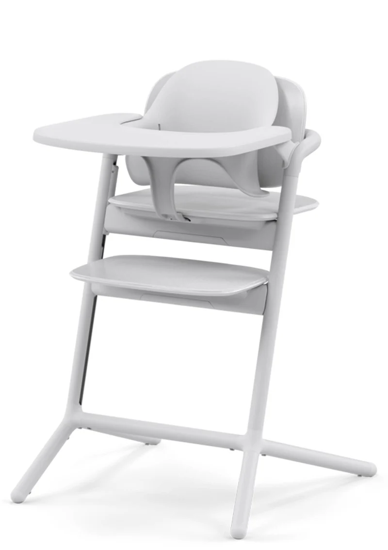 Hochstuhl 'Lemo' 3-in-1 Set All white / White