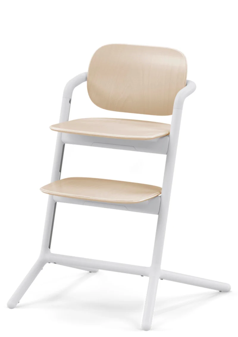 Hochstuhl 'Lemo' 3-in-1 Set Sand White / White