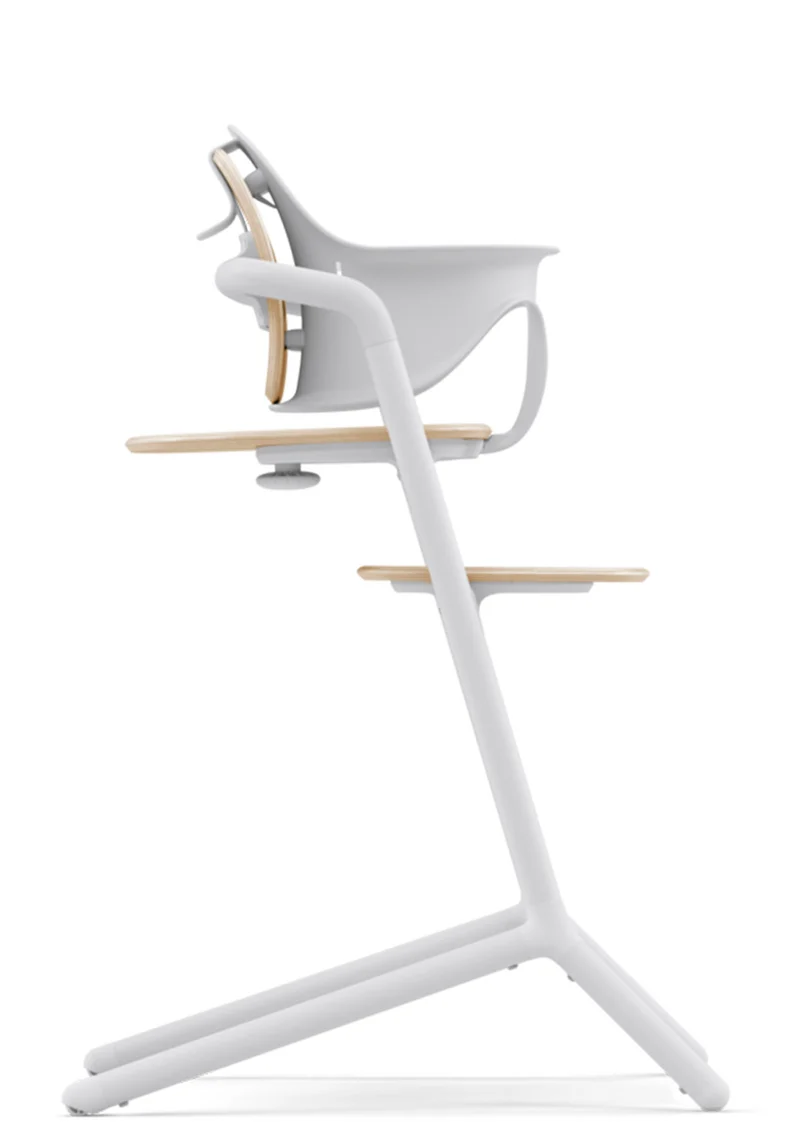 Hochstuhl 'Lemo' 3-in-1 Set Sand White / White