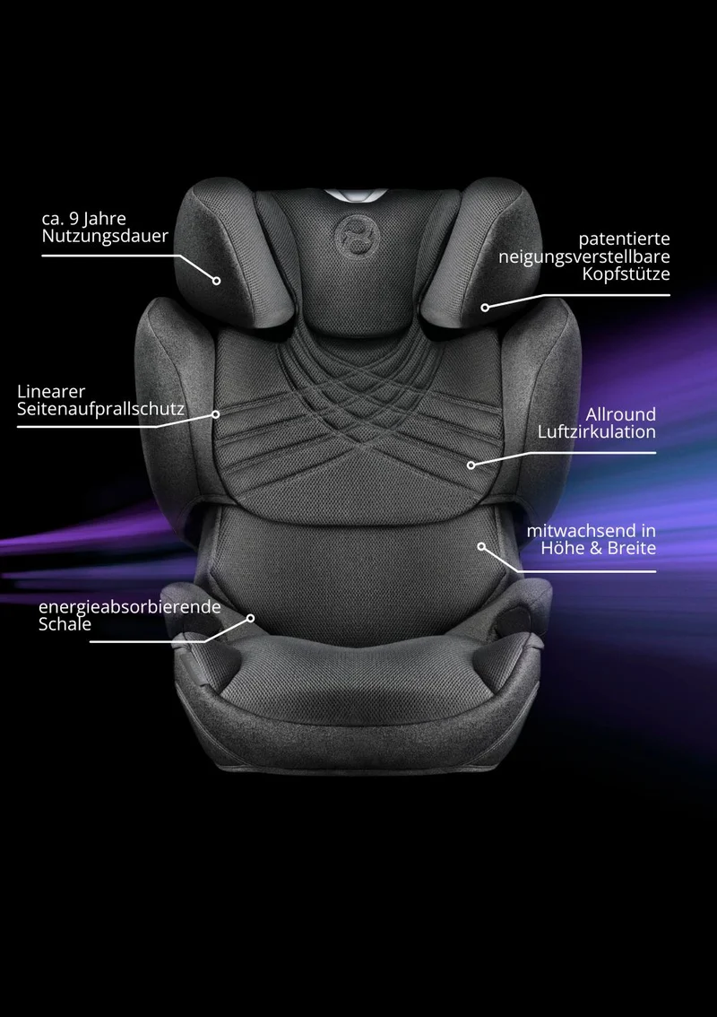 Folgesitz 'Solution T i-Fix' Mirage Grey
