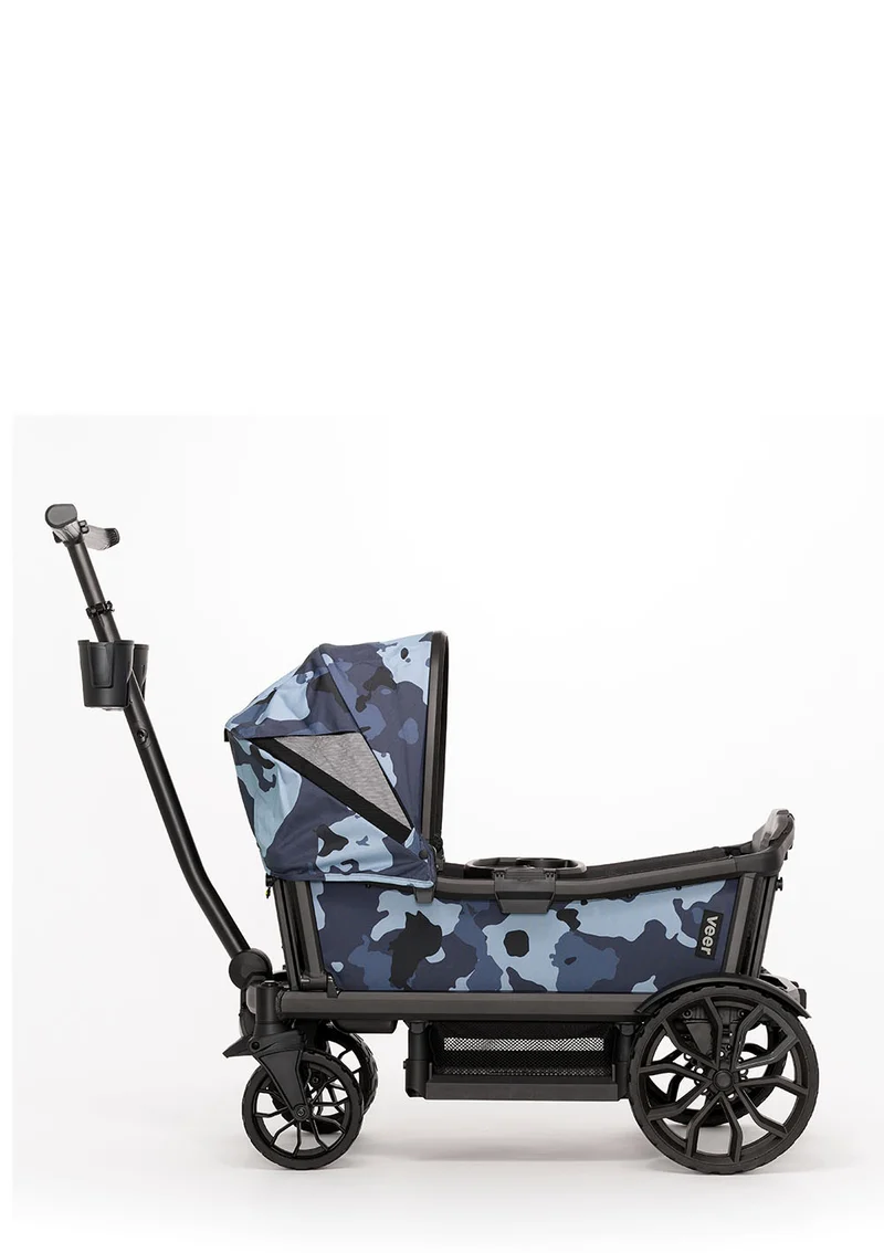 Seitenwände Blue Camouflage
