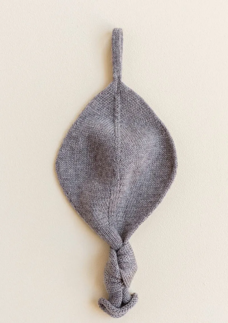 Merino Strick-Schnullertuch 'Titi Comforter' otter